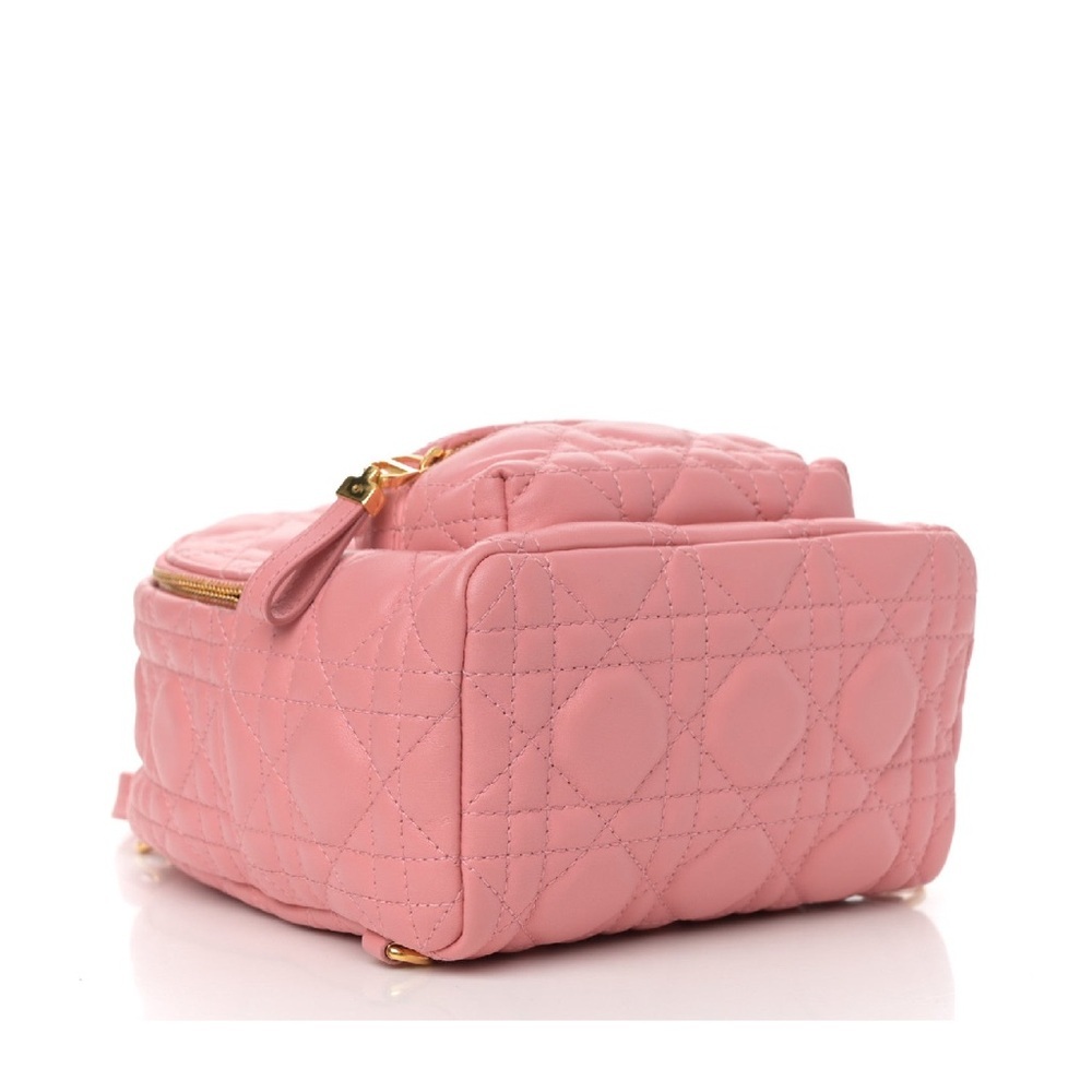 Dior Blush Small Quilted Backpack with box and Dust Bag - Picture 4 of 12